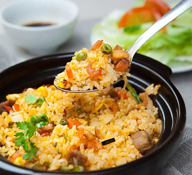 Mixed Fried Rice/Yeung Chow  (beef, chicken, shrimp)