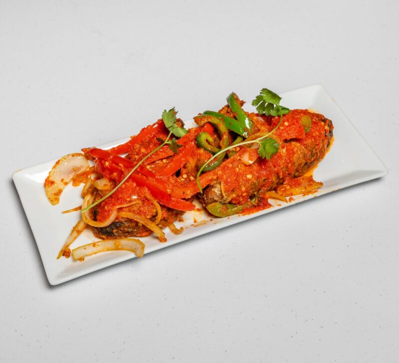 Fried King Fish Steak